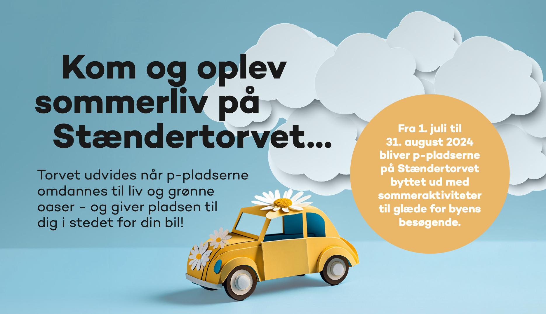 Sommerliv på Stændertorvet - juli august